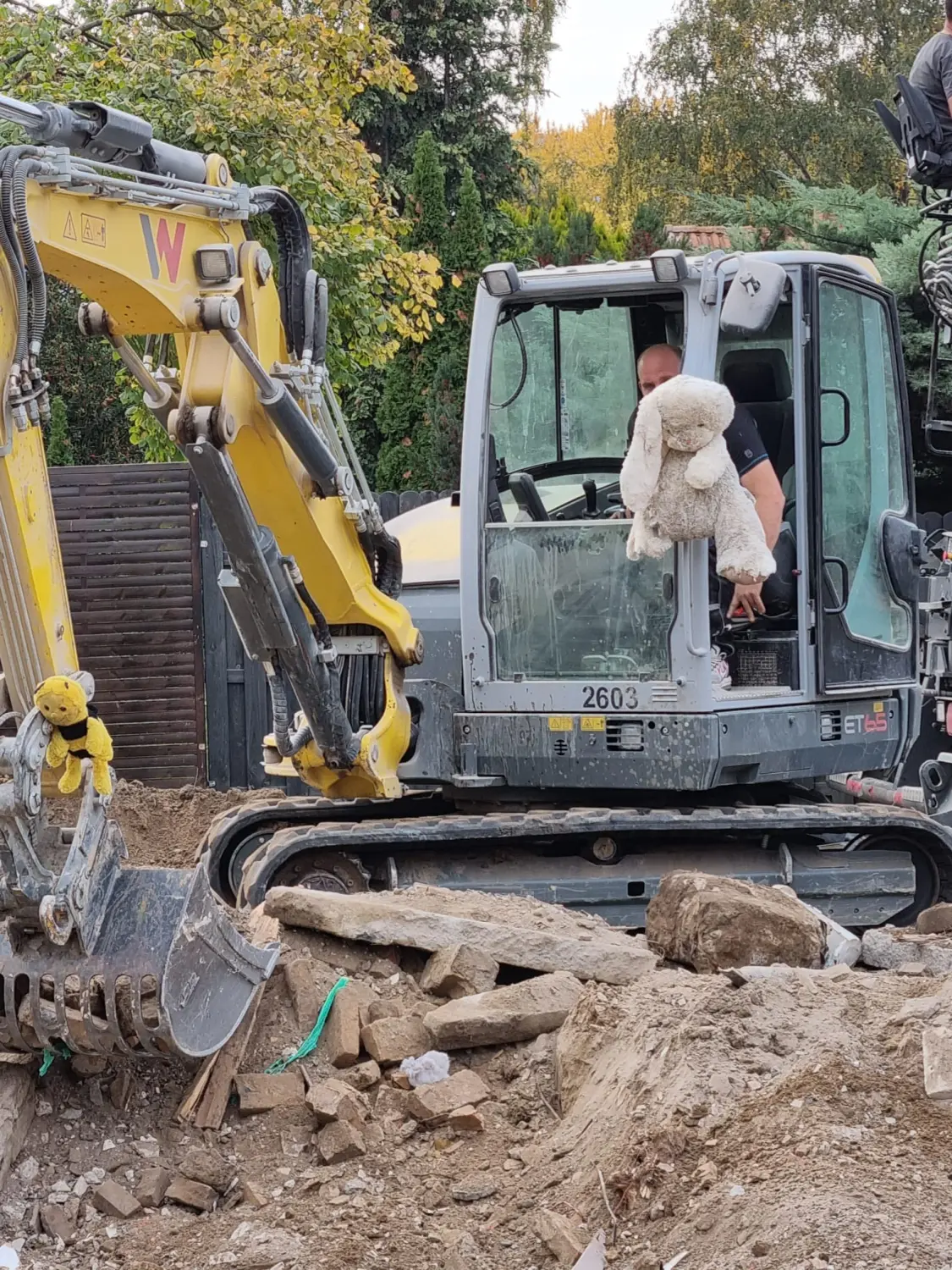 Abbrucharbeiten von Patrick Ott