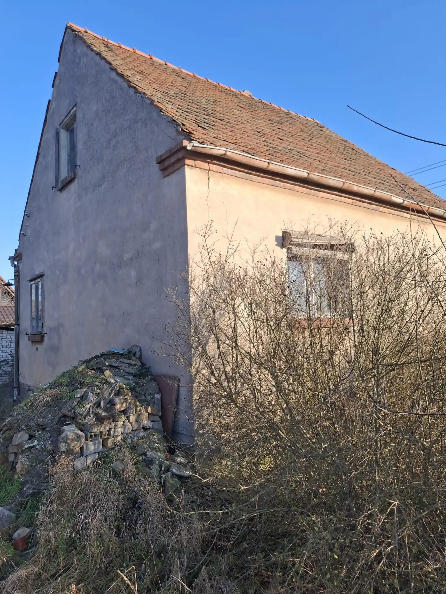 Patrick Ott auf der Baustelle