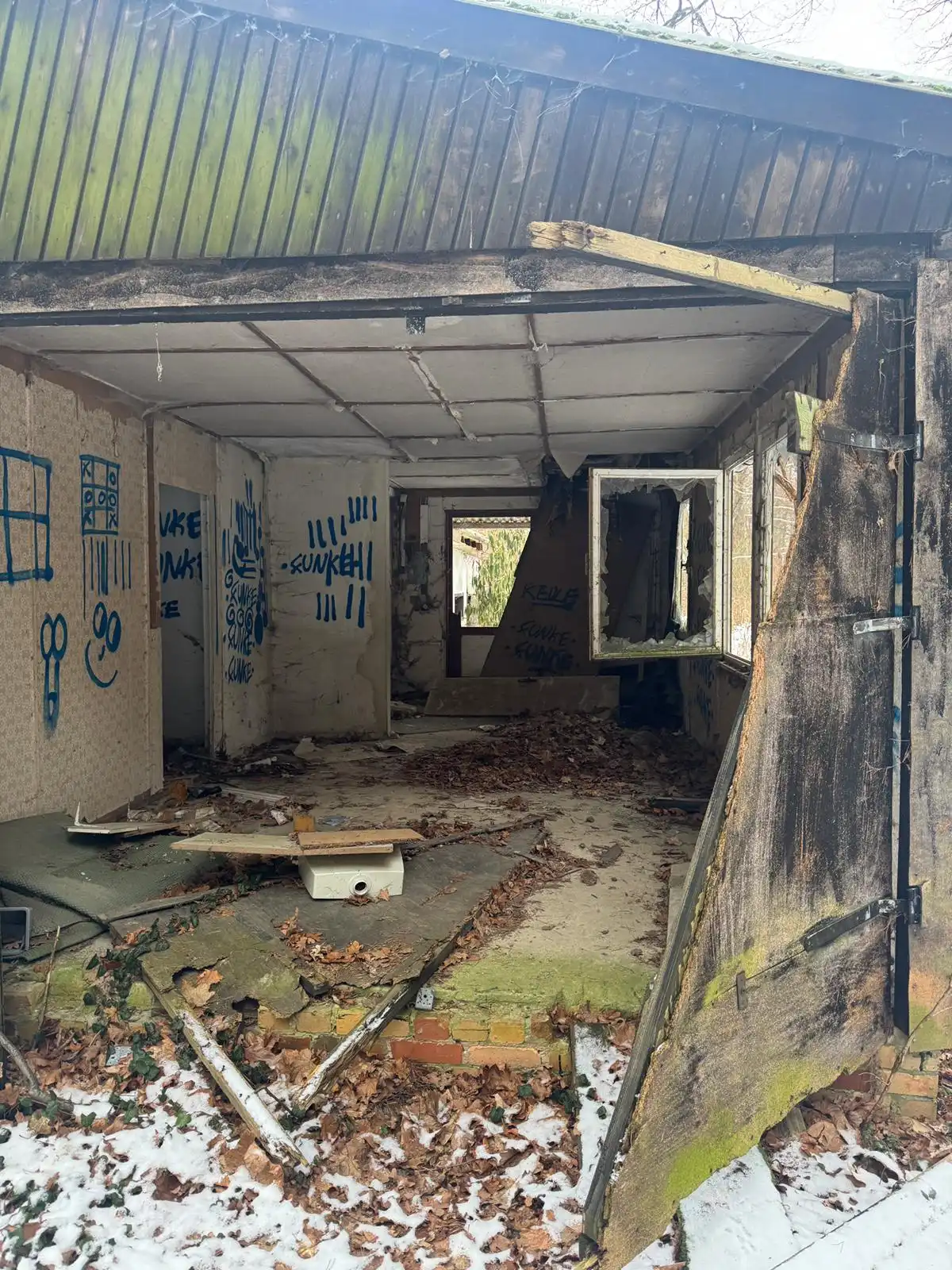 Patrick Ott auf der Baustelle