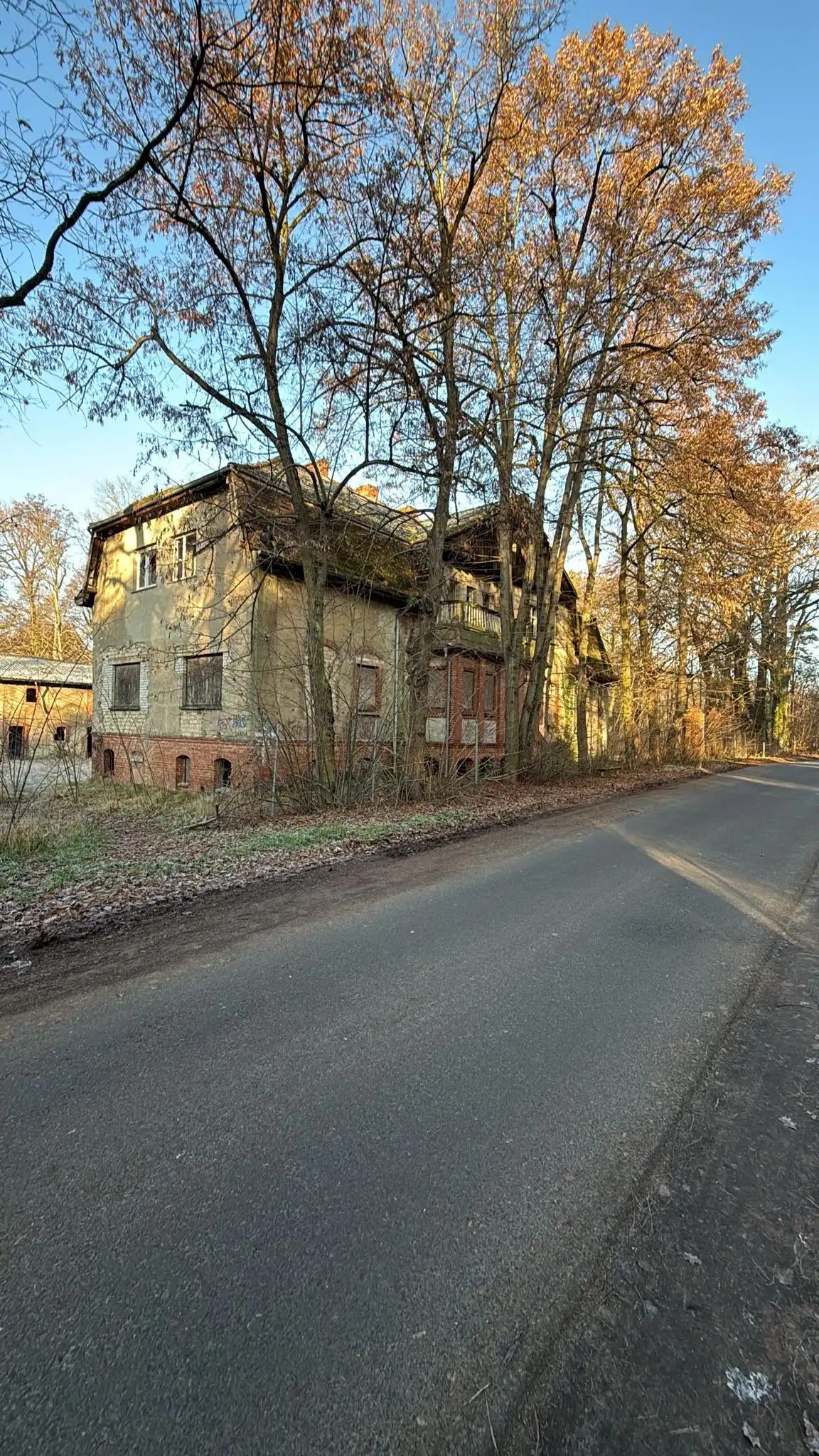 Patrick Ott auf der Baustelle