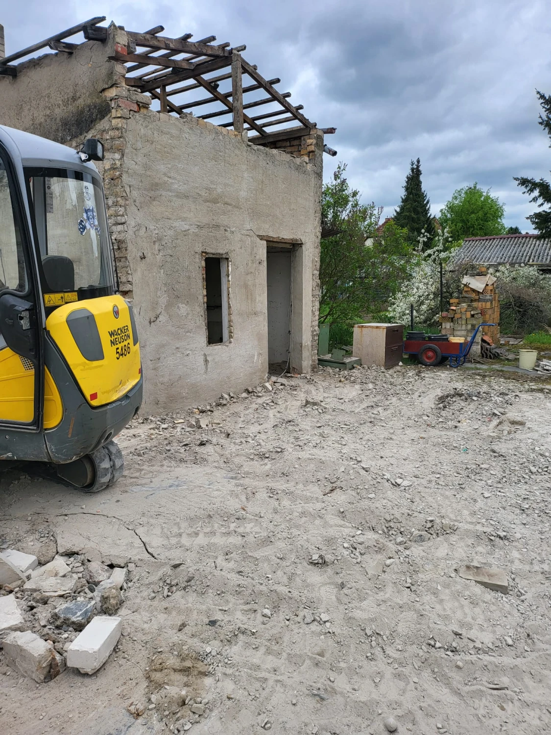 Abbrucharbeiten von Patrick Ott