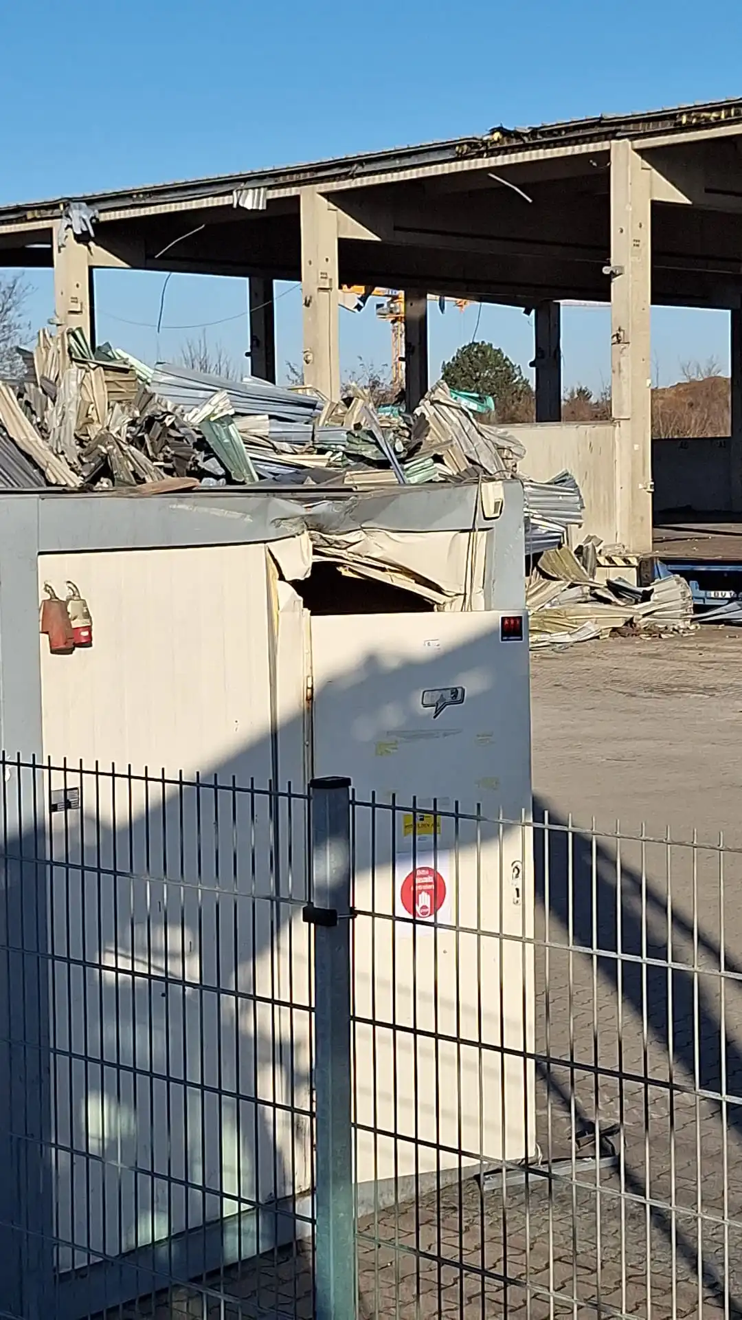 Patrick Ott auf der Baustelle