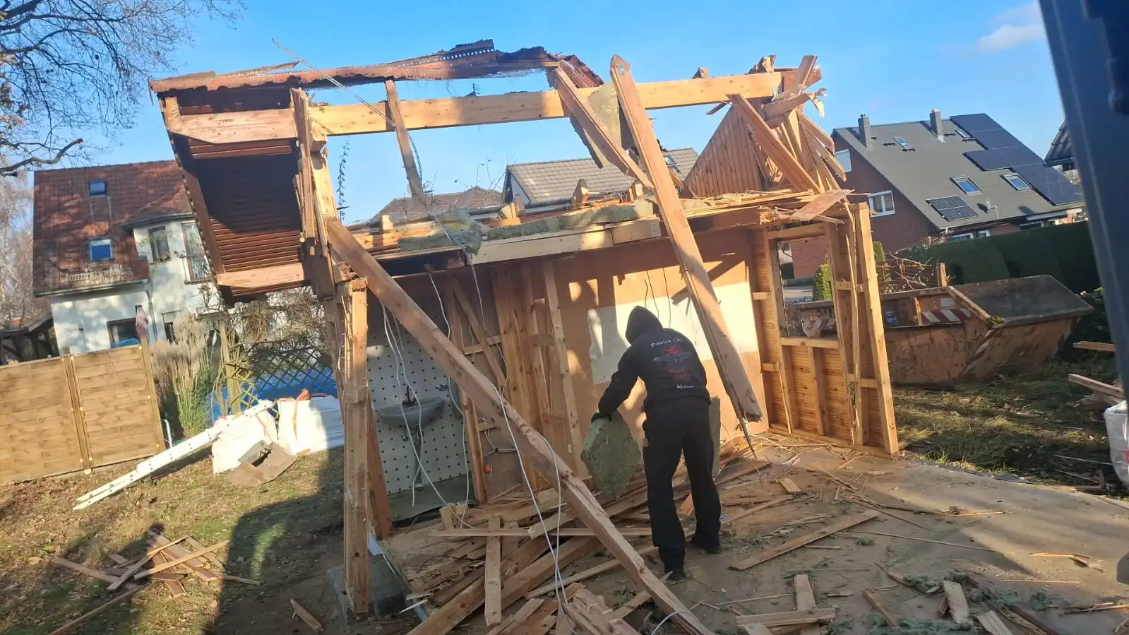 Abbrucharbeiten von Patrick Ott