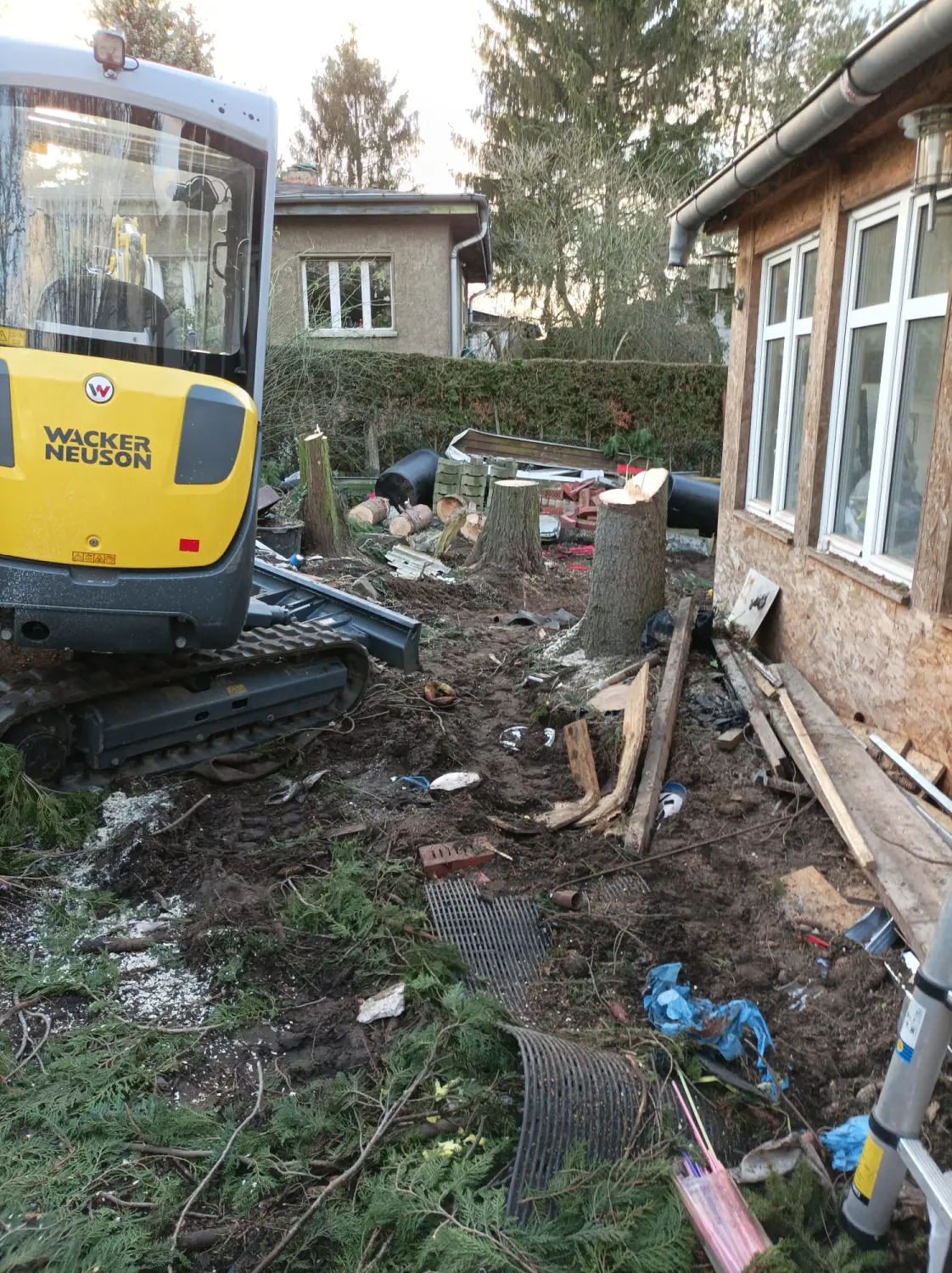 Abbrucharbeiten von Patrick Ott