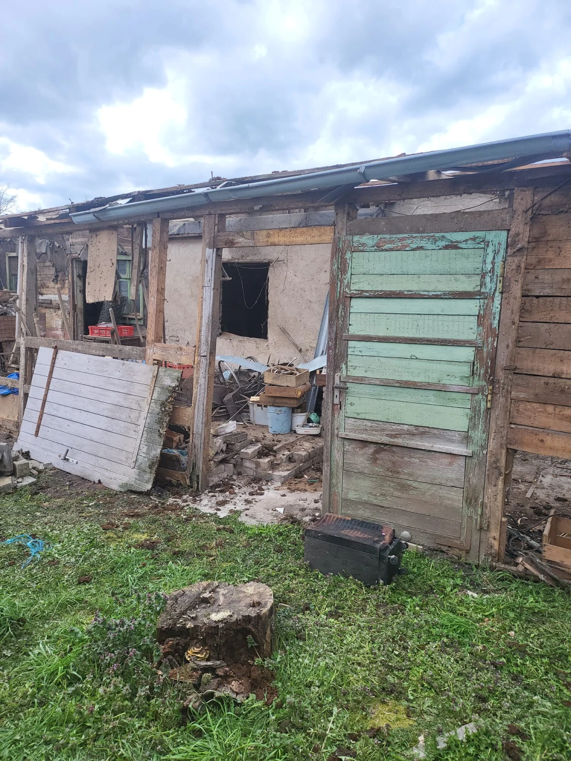 Patrick Ott auf der Baustelle