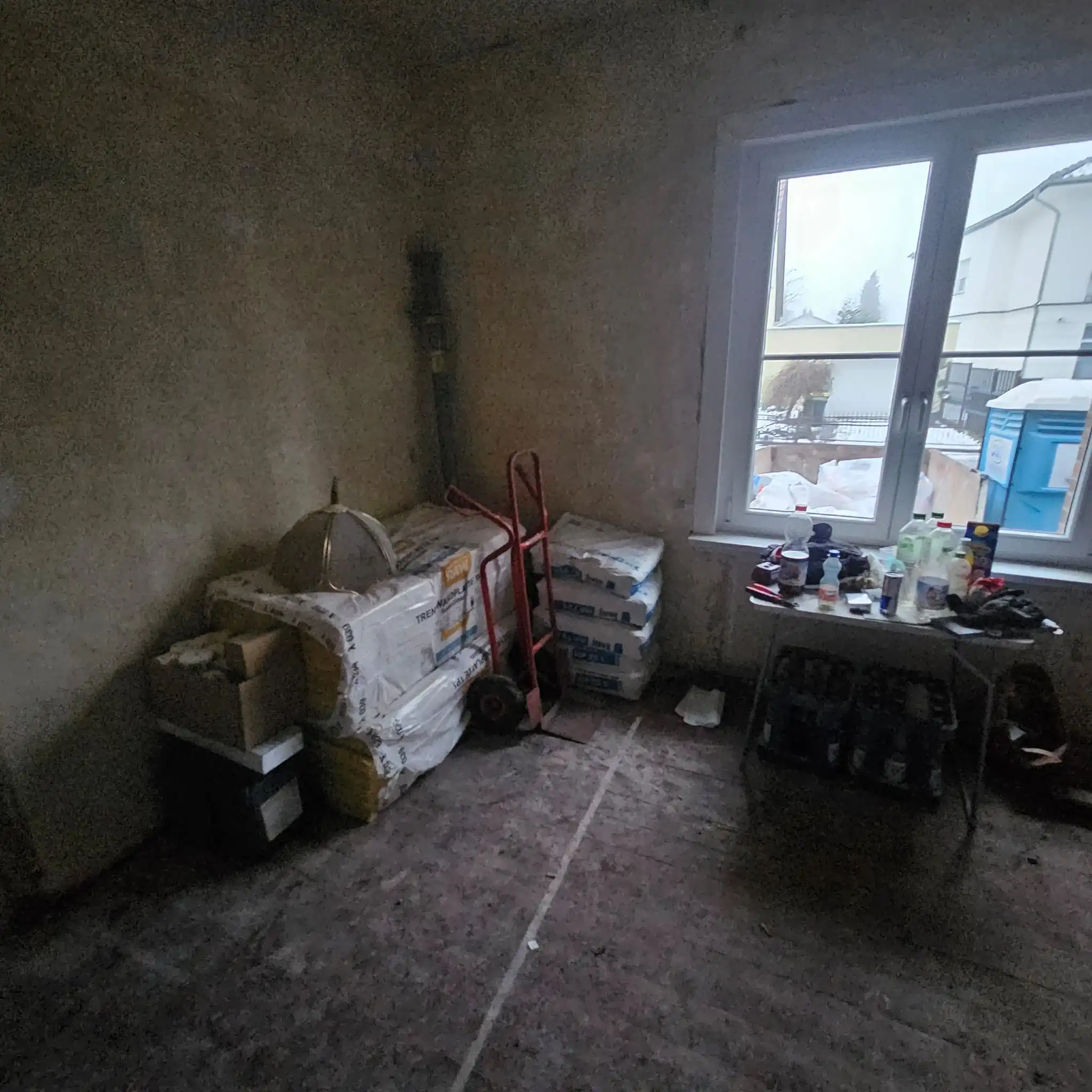 Patrick Ott auf der Baustelle